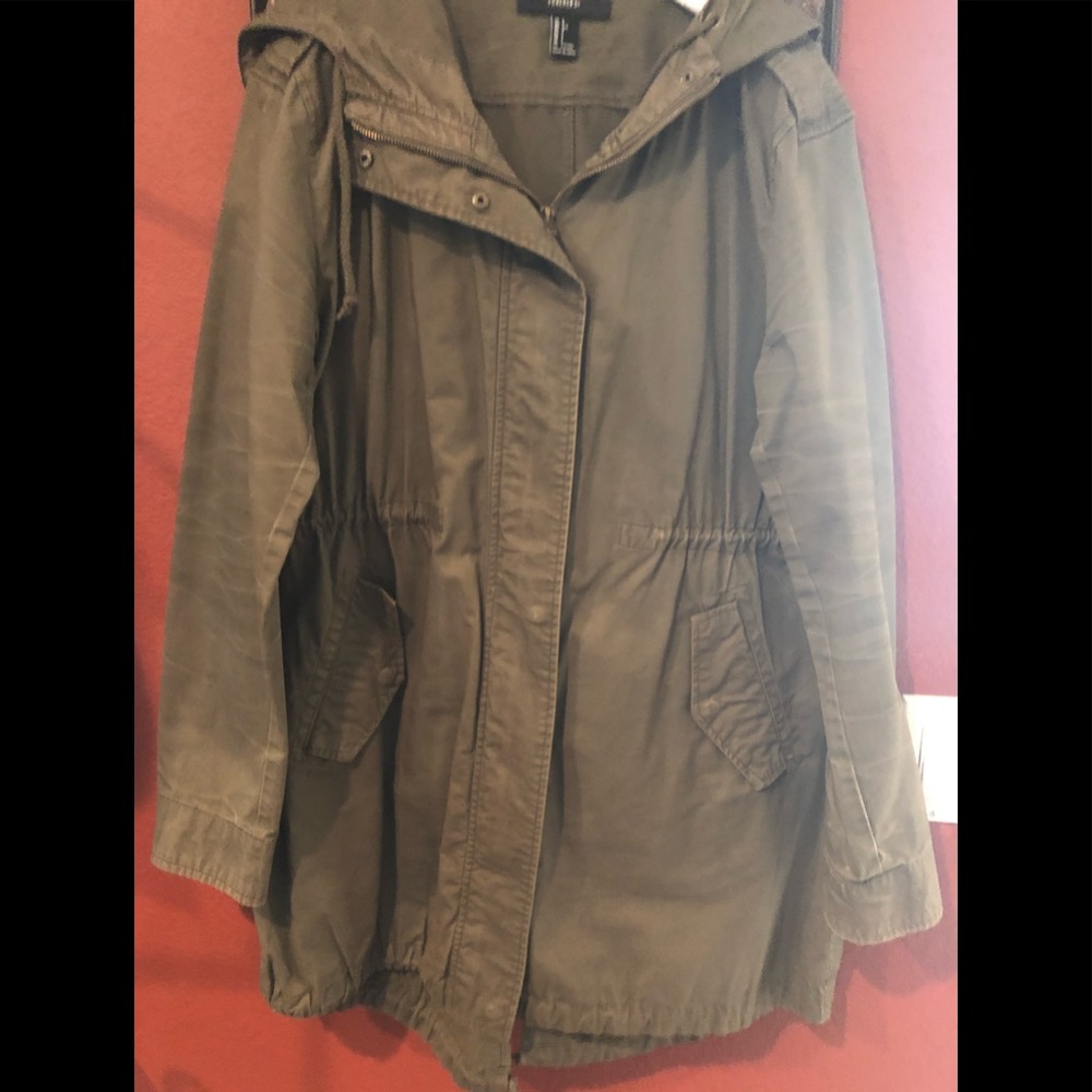 Olive green jacket